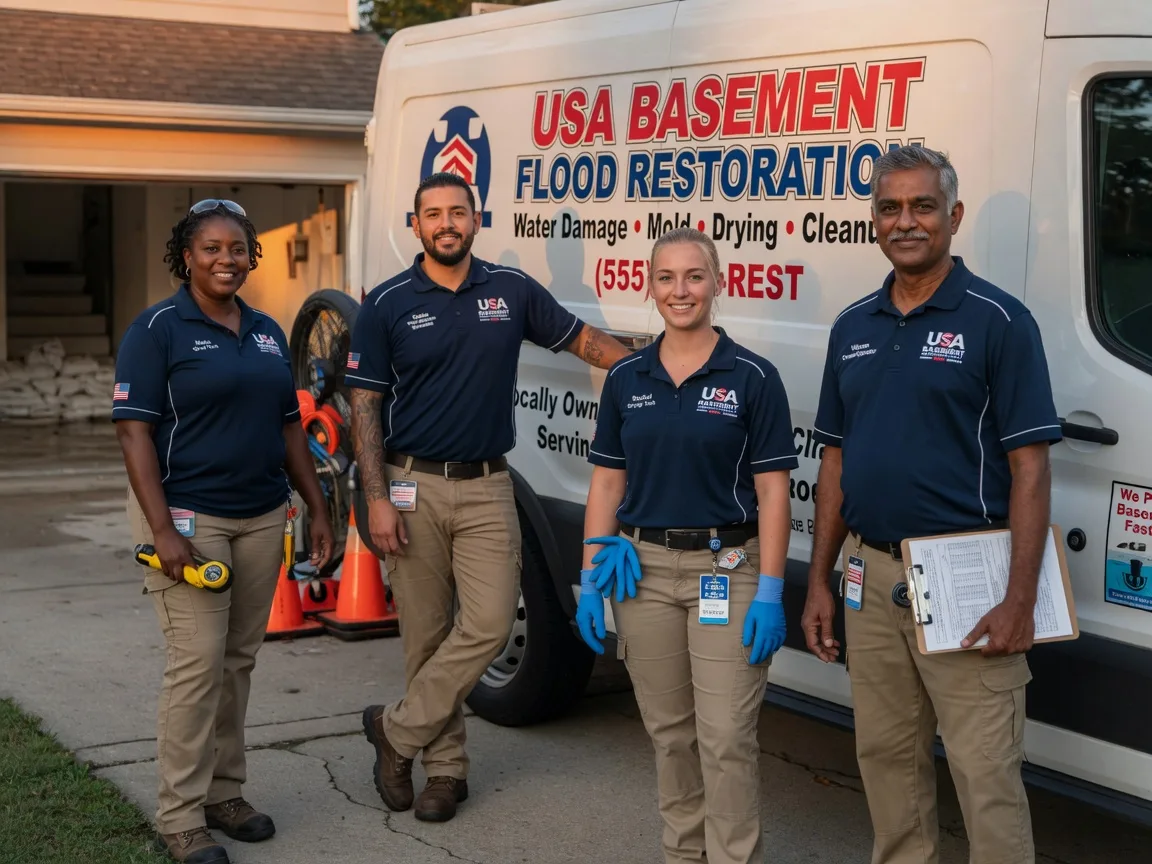 Basement Flood Cleanup company in Hudgins, VA